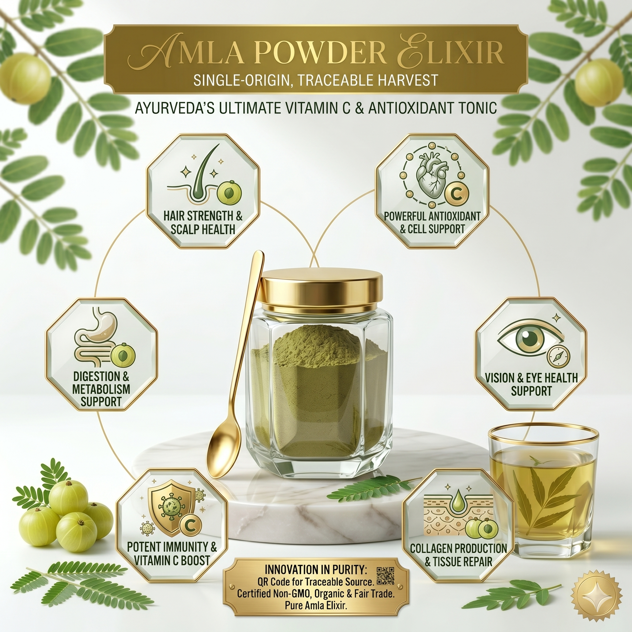 Vanaree Amla & Beetroot Powder Combo – Glow & Energy Superfood Duo 100% Natural